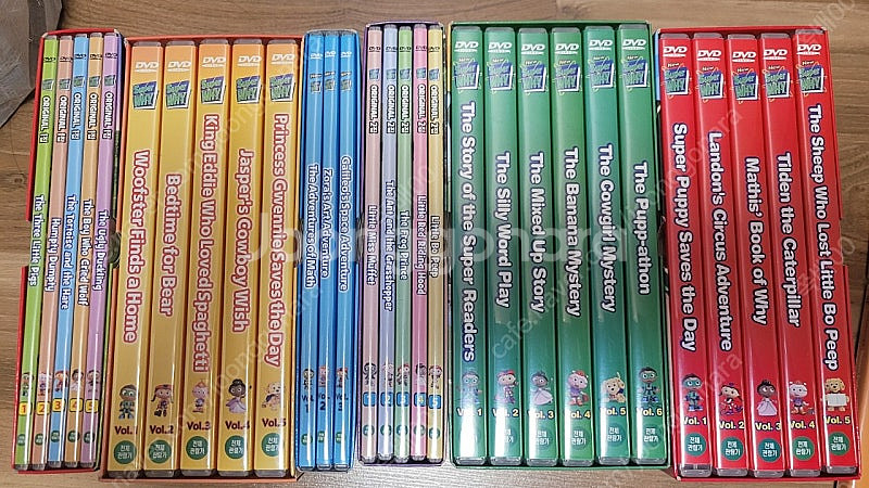 엄마표dvd 슈퍼와이(1집~4집), 초능력특공대, 바바...--2