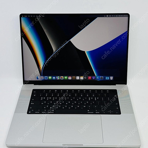 Apple 맥북프로16 1TB M1 Pro 10C 16GPU 실버 [16GB,1TB] 중고맥북 사이클7