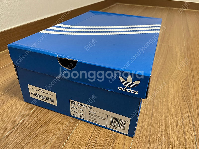 아디다스 삼바 화이트 B75806 285사이즈 새제품 ...--0