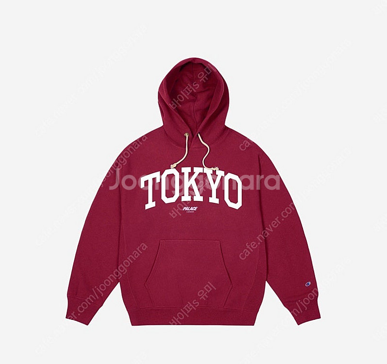 팔라스 x 챔피온 샵 후드 도쿄 버건디 - 24FW X...--0