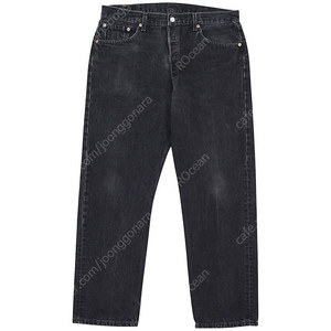 [36.5] 2001 USA Levis 501-0660 Black Denim Pants (38X30) 리바이스 빈티지 블랙 데님 팬츠 미국생산 미제 흑청