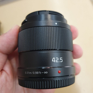 파나소닉 루믹스 42.5 f1.7 렌즈 마이크로포서드