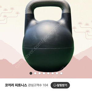 코끼리 피트니스 무게조절 케틀벨 32kg