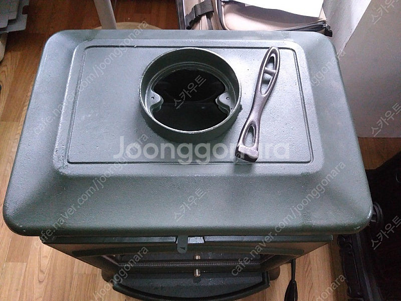 미사용 주물난로--1