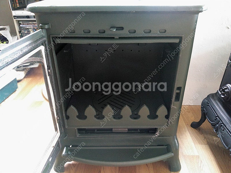 미사용 주물난로--6