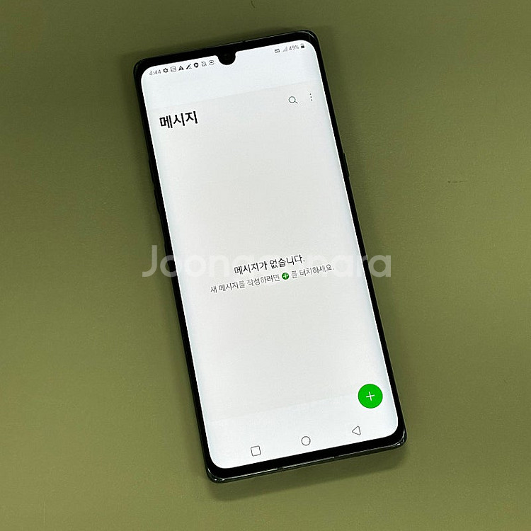LG벨벳 블랙색상 128용량 외관SS급 깨끗한 단말기 ...--3