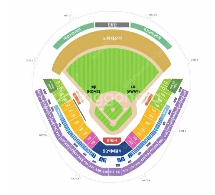 한국시리즈 기아vs삼성3-7차전 자리양도--0