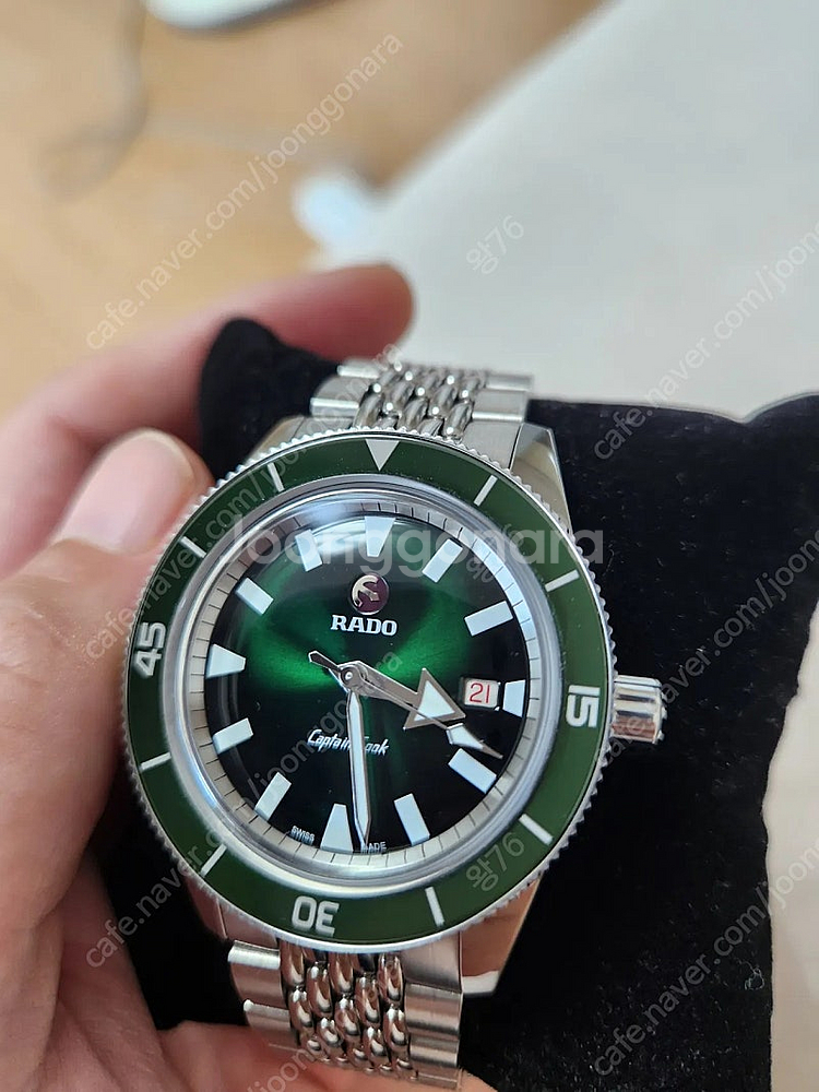 라도 캡틴쿡 42mm 그린--0