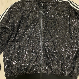 아디다스 블루버전 SEQUIN TRACK JACKET 트랙탑 자켓 xl