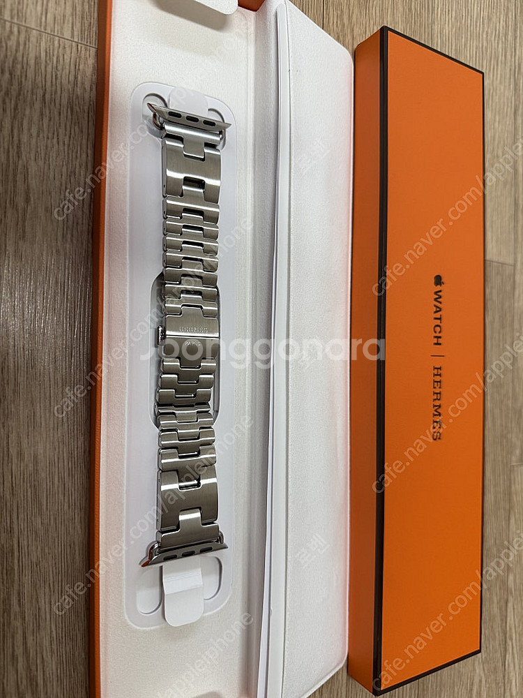 애플워치 에르메스46mm 사티네L--0