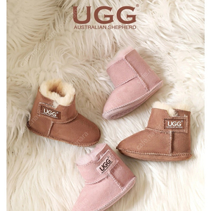 EVER UGG 에버어그 베이비 벨크로 부츠 새상품 체스트넛 XL