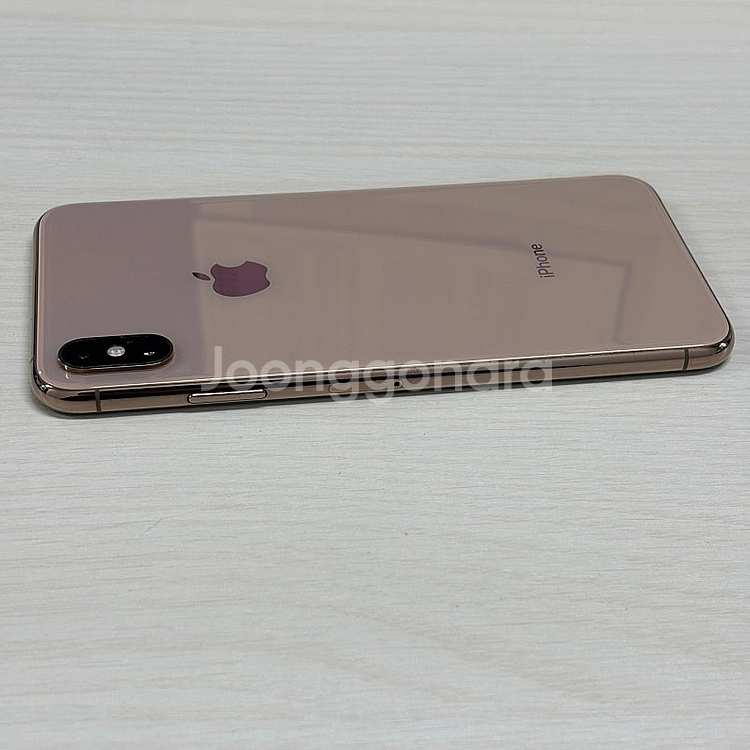 아이폰XS MAX 골드색상 256용량 무잔상 깔끔한단말...--5
