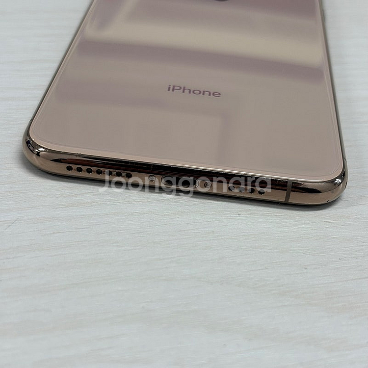 아이폰XS MAX 골드색상 256용량 무잔상 깔끔한단말...--6