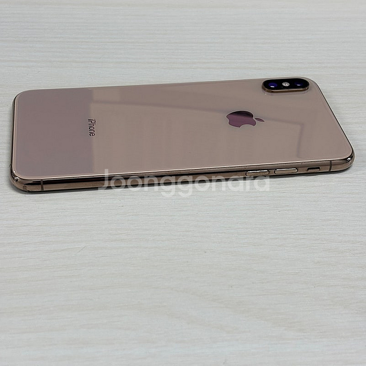 아이폰XS MAX 골드색상 256용량 무잔상 깔끔한단말...--7