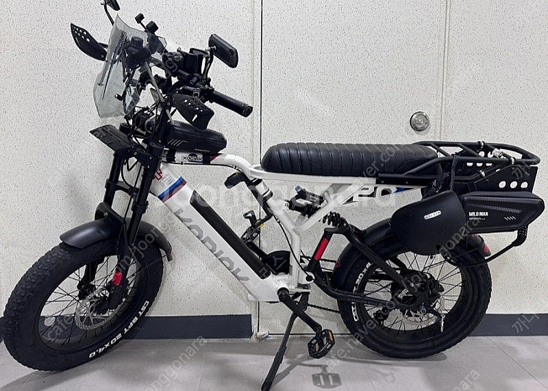 코디악 20fat 22년 전기자전거 350w+키즈트레일...--0