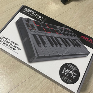 akai mpk mini mk3 그레이 풀박스 미니 건반 아카이