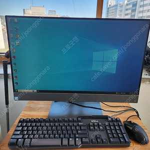 Dell 7777 Aio i7 8700t 1050그래픽 일체형 컴퓨터 터치 스크린 물물교환 가능