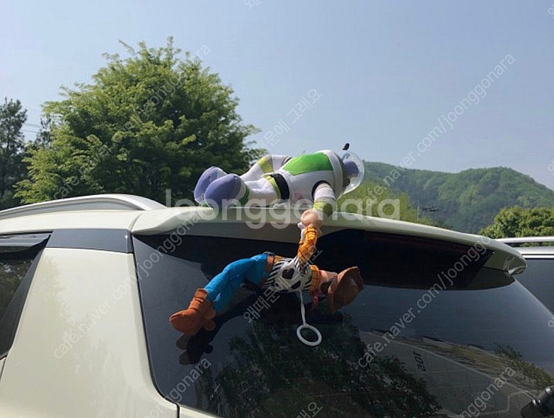토이스토리 우디 버즈 자동차 악세서리 인형--0
