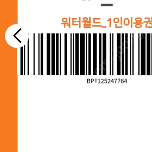 하이원워터파크 4장 10/31까지