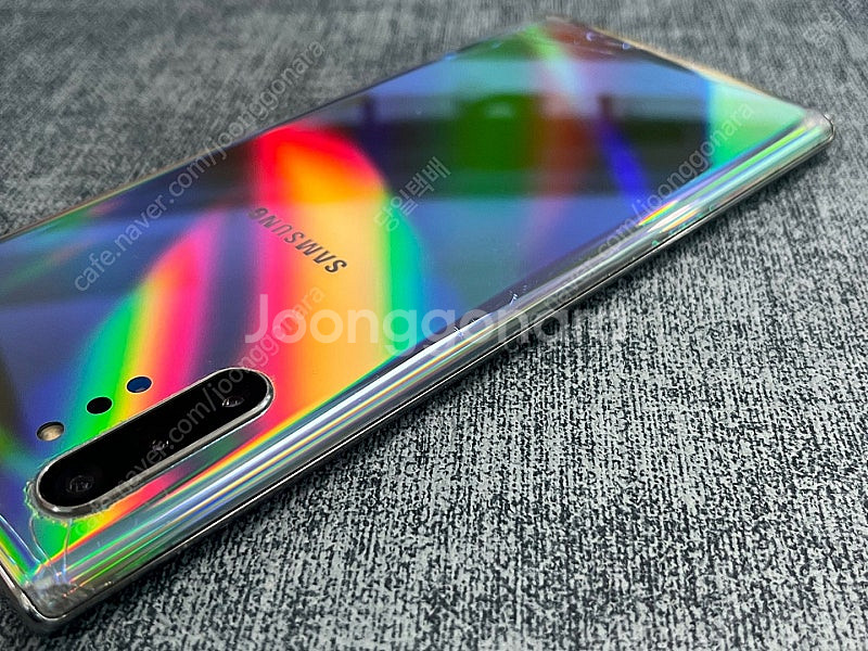 갤럭시노트10플러스 5G 실버색상 256G 가성비 단말...--5