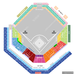 대구삼성라이온즈파크 (한국시리즈 야구) 삼성 vs 기아 3차전 티켓 양도합니다