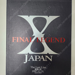 XJAPAN LAST LIVE 화보집