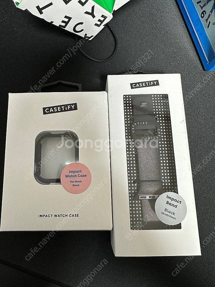 새상품)케이스티파이 애플워치 블랙 케이스, 스트랩 , ...--2