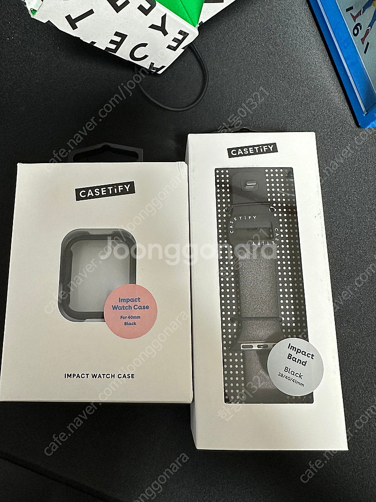 새상품)케이스티파이 애플워치 블랙 케이스, 스트랩 , ...--3