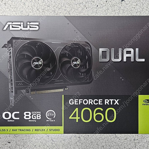 ASUS DUAL 지포스 RTX 4060 미개봉 새상품 팝니다