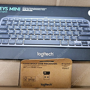 로지텍코리아 MX KEYS MINI 무선 블루투스 키보드 볼트 리시버 포함