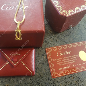 보증카드있음)Cartier 까르띠에 명품 펜던트 백화점 구매 반가격판매