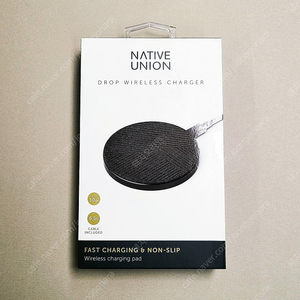 ***신동품+무료배송*** 최고급 네이티브유니온 드롭 무선 충전기 Native Union Drop Wireless Charger