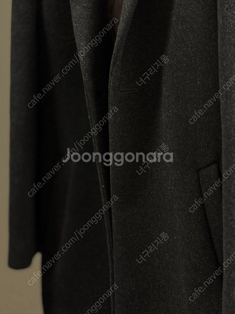 남자 마인드브릿지 겨울코트 95 차콜그레이, 카멜--8