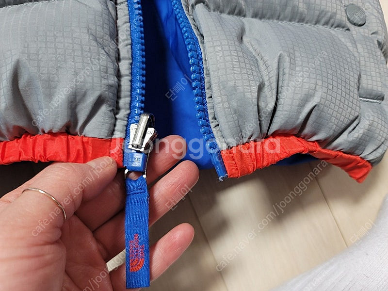 노스페이스 아동 양면 경량 패딩 구스다운 아동패딩 유아...--2