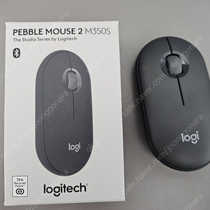 로지텍 pebble mouse2, M350S 무소음 무선 마우스