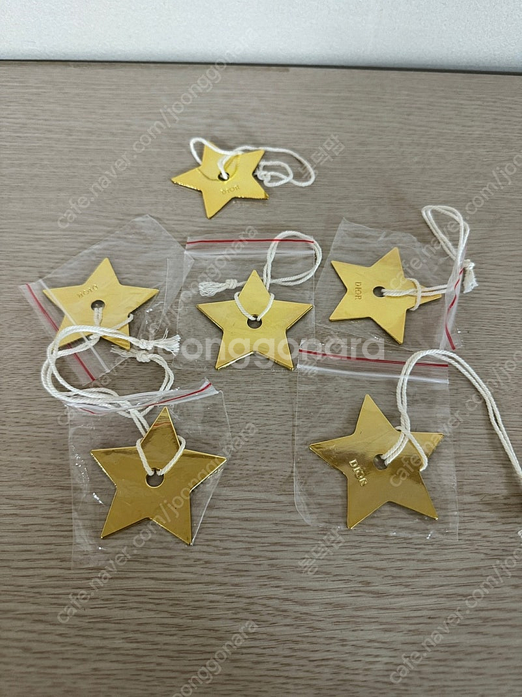 명품 디올 정품 골드 별참--0