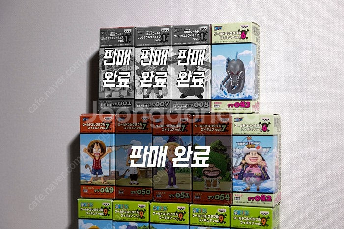 원피스 월드콜렉터블(월콜) 6탄, 7탄, 9탄, 10탄...--1