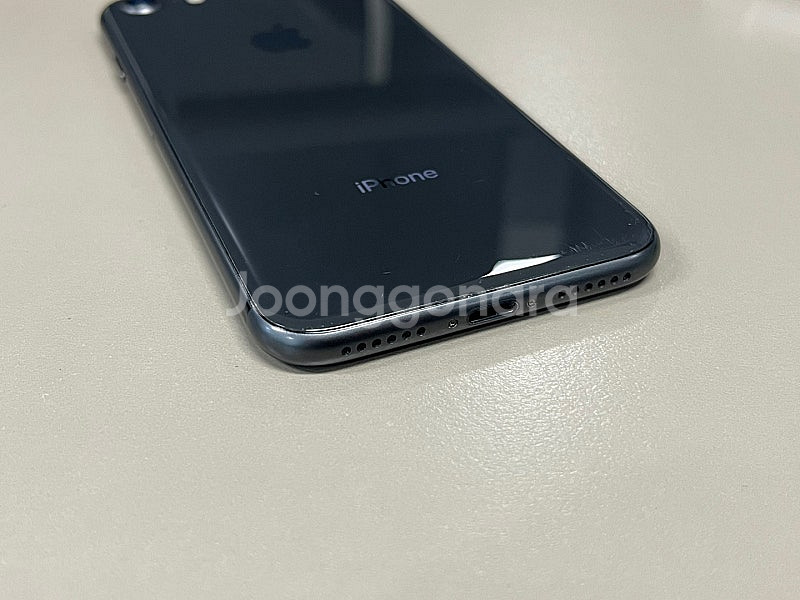 아이폰8 스페이스그레이 64G 미파손 가성비 단말기 실...--8