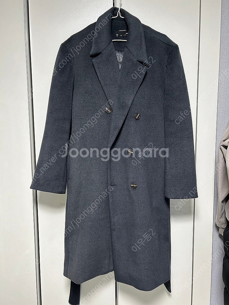 남자 울코트 차콜색상--0