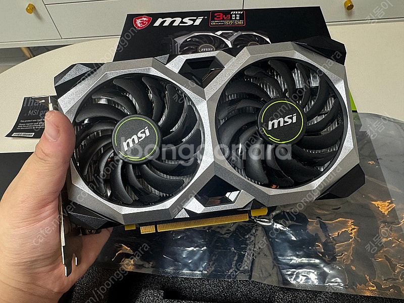 RTX2060 MSI 벤투스OC 판매합니다 그래픽카드--0