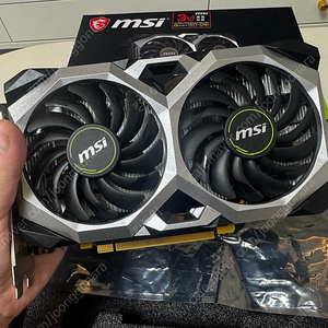 RTX2060 MSI 벤투스OC 판매합니다 그래픽카드