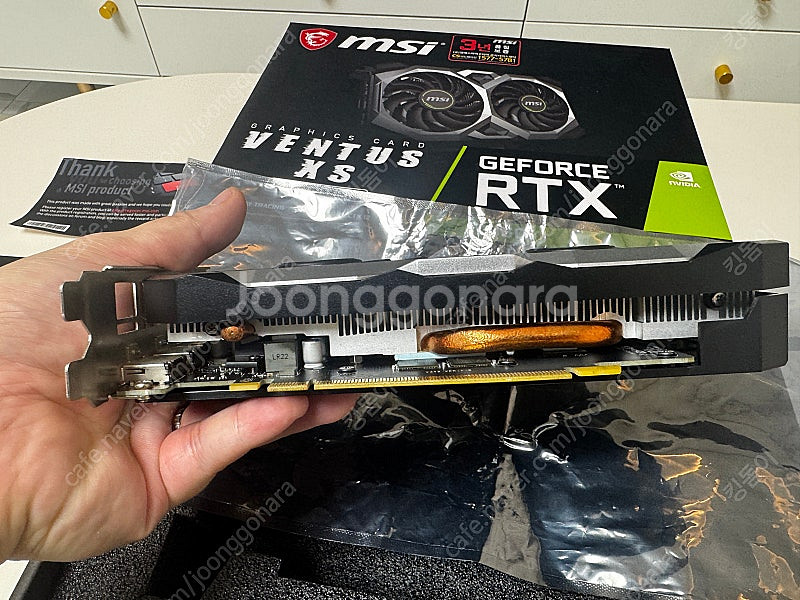 RTX2060 MSI 벤투스OC 판매합니다 그래픽카드--1