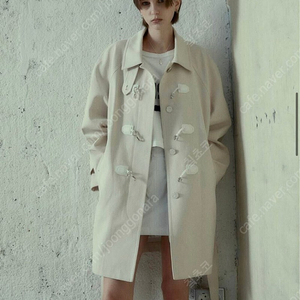 뮤제(MUSEE) 더플 트렌치 코트 LAFAYETTE Mac Trench Duffle Coat_Cream Beige