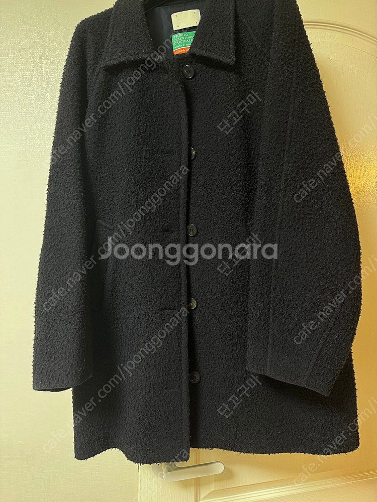 모네마켓 카센티노 네이비하프코트--0