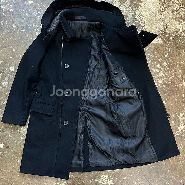 95) 우영미 여성 캐시미어 혼방 울코트 자켓 코트 시스템 타임--2