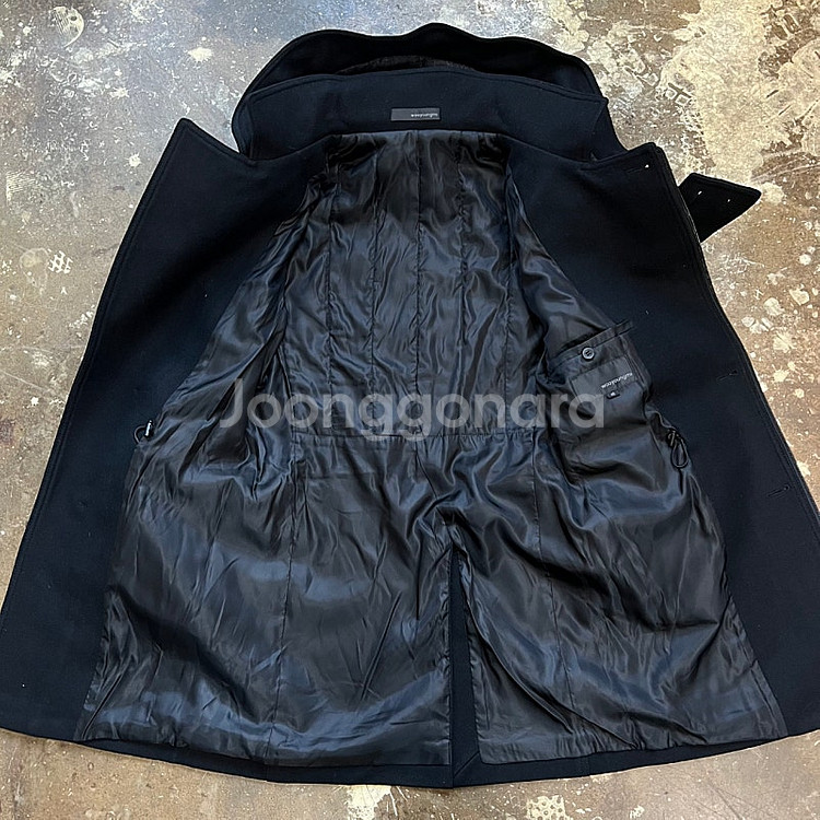 95) 우영미 여성 캐시미어 혼방 울코트 자켓 코트 시스템 타임--3