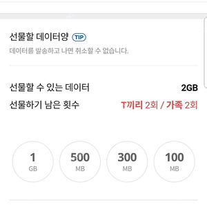 SKT 데이터 1기가 1800원