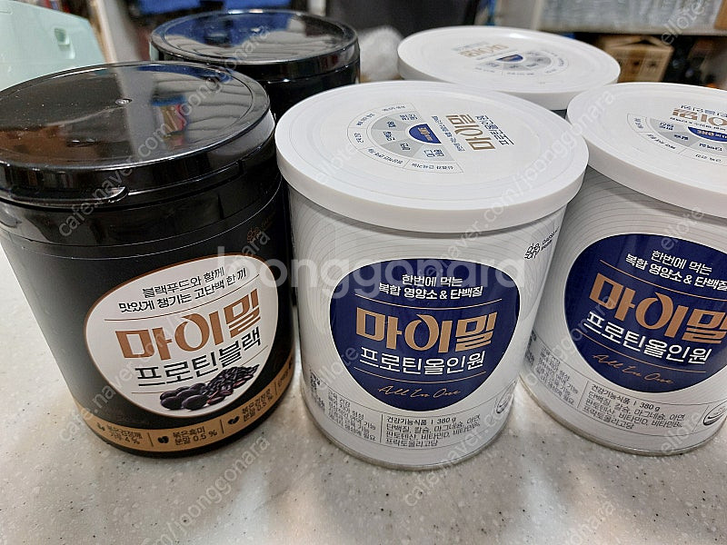 마이밀 프로틴 블랙 2통 마이밀 프로틴 올인원 3통 판...--0