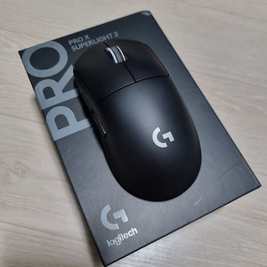 [새제품급] 로지텍 G PRO X SUPERLIGHT2 지슈라2 블랙 국내정발