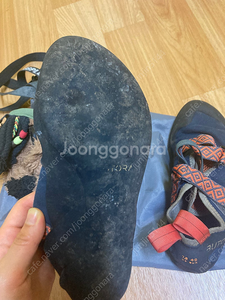 부토라 입문용 암벽화 240 + 초크백--2